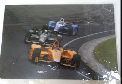 Fernando Alonso McLaren Signed Photo MultiCar Edition 12x8 Inches Collectible