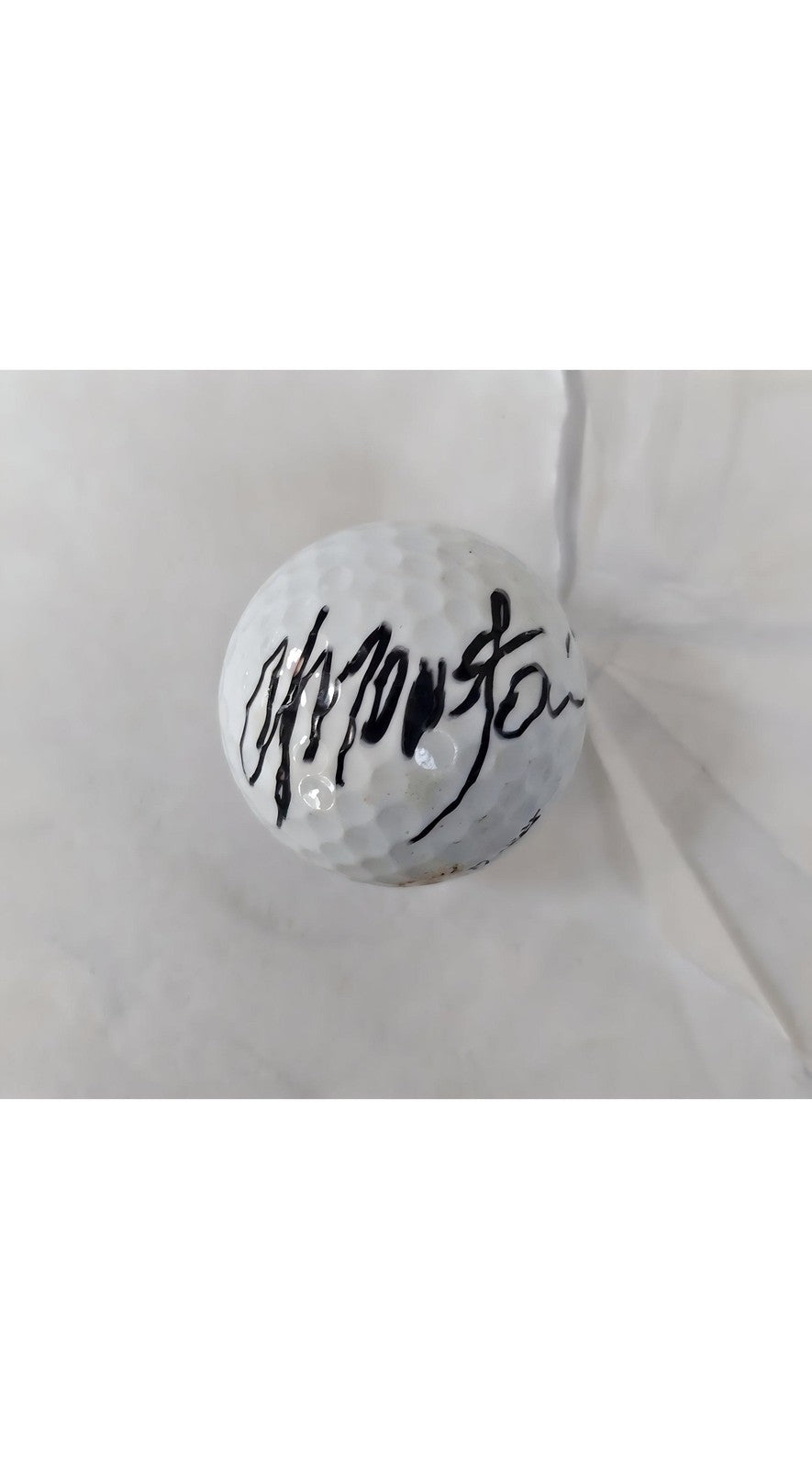 Colin Montgomerie Signed Golf Ball Ryder Cup Legend Rare Collectible Authentic