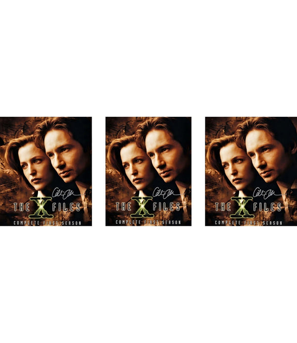 Gillian Anderson Signed X-Files 16x20 Photo Certified by Beckett Authentication