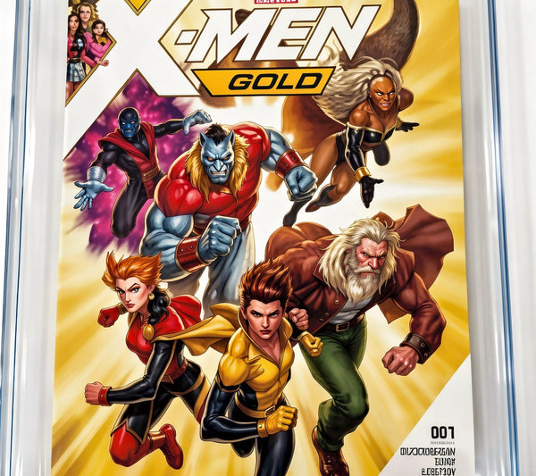 X Men Gold 1A Syaf CGC 9 8 2017 1229400006 Marvel Collector Gem Edition