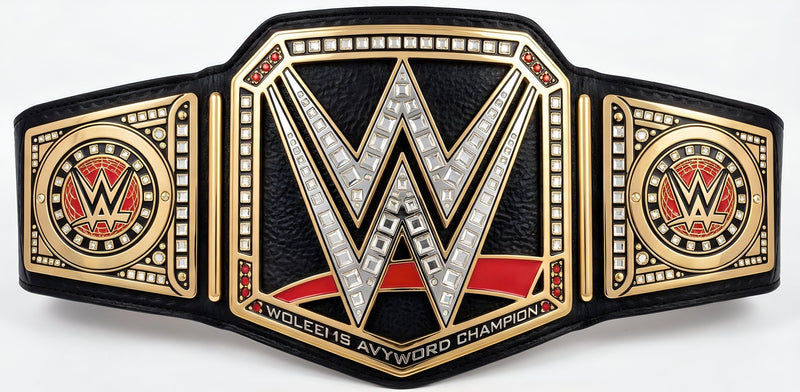 حزام بطولة WWE للوزن الثقيل طبق الأصل موقع من 5 من أعضاء قاعة المشاهير JSA
