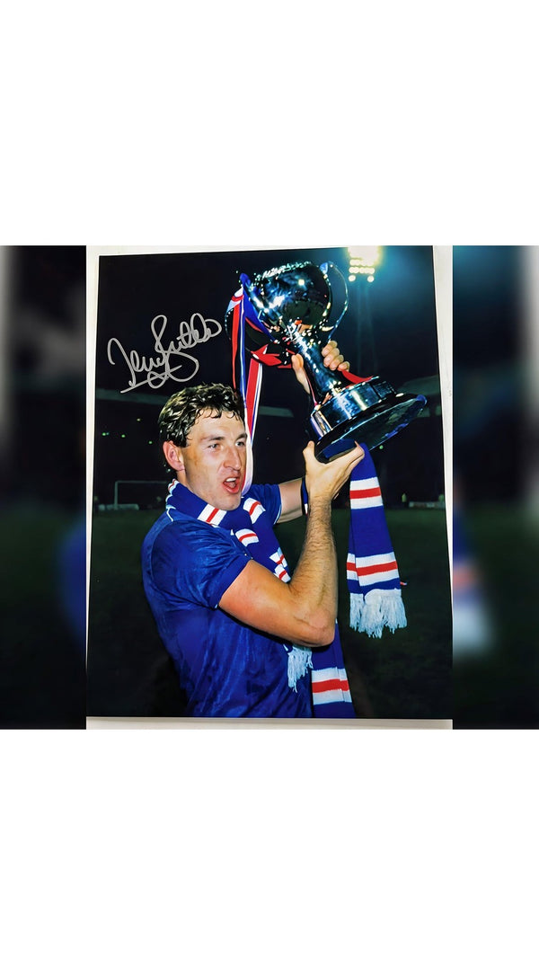 Terry Butcher Signed Photo England Warrior 16x12 Display Memorabilia Print