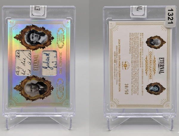 2024 Eternal Cuts World Celebrities Orville Wilbur Wright Relic 38/50