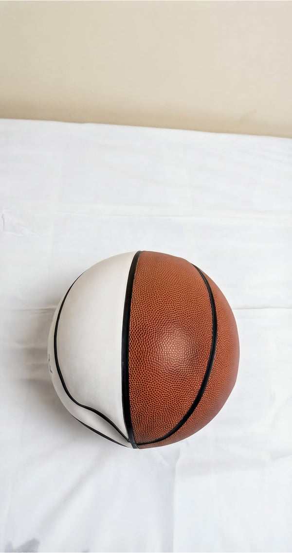 Christian Laettner Signed Duke Blue Devils Ball 2x Champs Schwartz