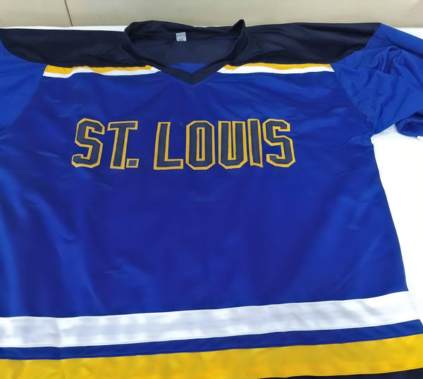 Brett Hull and Adam Oates Signed Jersey Beckett Certified NHL Greats