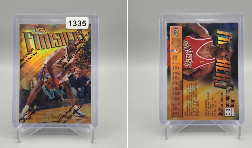 Jerry Stackhouse Philadelphia 76ers Authentic Basketball Collectible Item