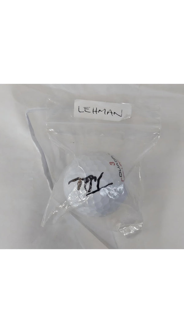 Thomas Lehman Signed Golf Ball PGA Tour Champion Autograph Collectible