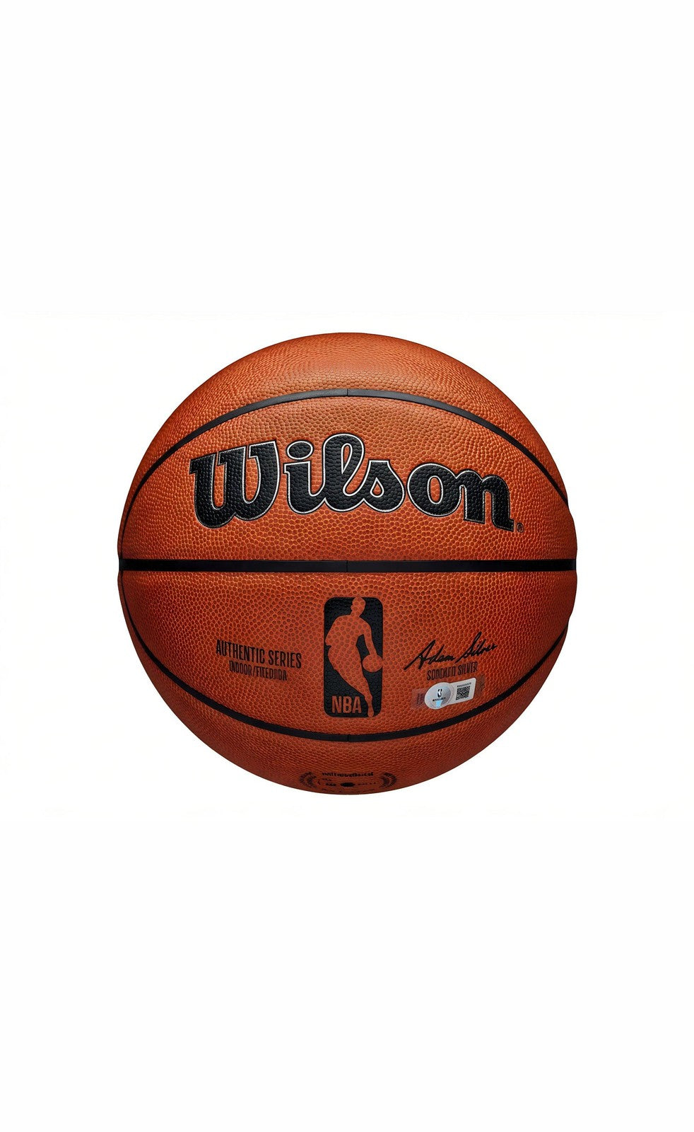 Allen Iverson Signed Basketball Inscribed The Answer Iconic NBA Collectible