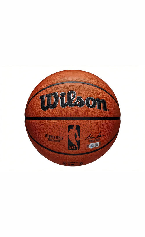 كرة سلة موقعة من ألين إيفرسون ومكتوب عليها "The Answer" قطعة مقتنيات أيقونية من NBA
