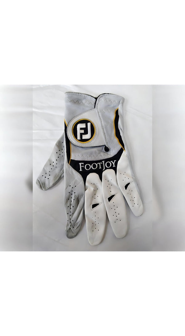 Rhys Davies Signed Match-Worn Golf Glove Authentic Sports Memorabilia Item