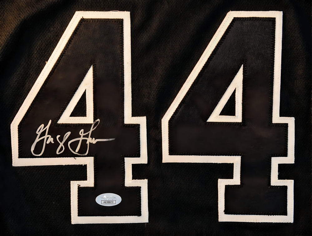 George Gervin Signed Jersey JSA Authentic Iceman Icon Memorabilia Gift