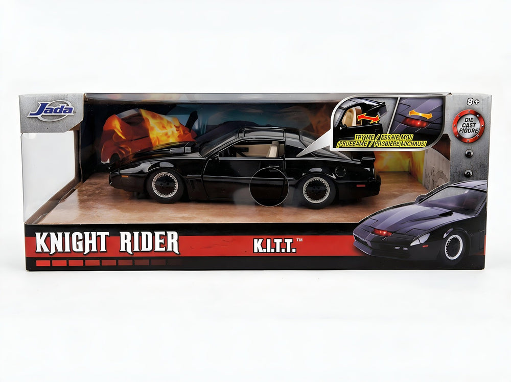 David Hasselhoff Signed Knight Rider KITT Diecast with Beckett BAS COA