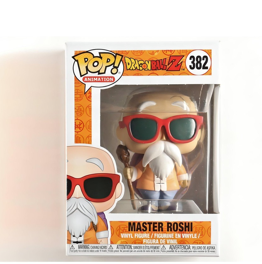 Funko Pop Dragon Ball Z Master Roshi with Staff 382 Vaulted Vinyl Figure DBZ