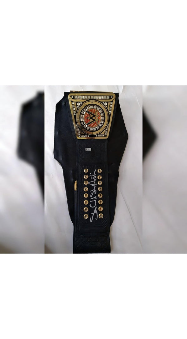 Stone Cold Steve Austin Signed WWE Champ Belt Attitude Era Beckett COA