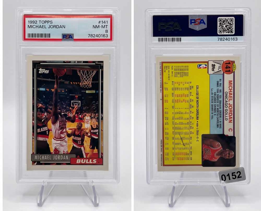 Michael Jordan 1992 Topps Card 141 - Celebrate the Iconic Airborne Legacy!