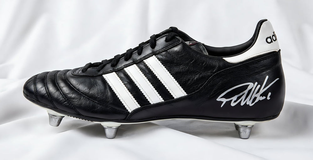 Geoff Hurst Signed adidas 1966 World Cup Boot Hero Relic Football Collectible