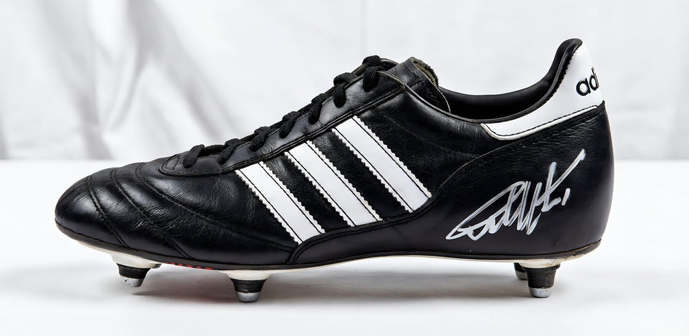 Geoff Hurst Signed Adidas World Cup Boot 1966 Football Legend Relic
