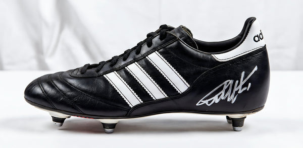 Geoff Hurst Signed Adidas World Cup Boot 1966 Football Legend Relic