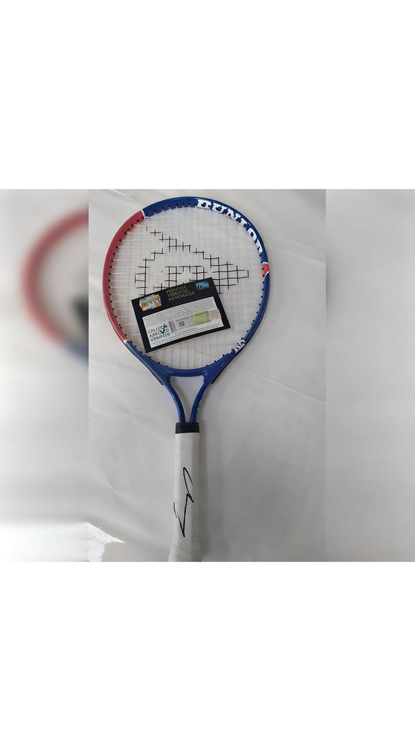 Andy Murray Signed Tennis Racket Commemorating Wimbledon Legend Status