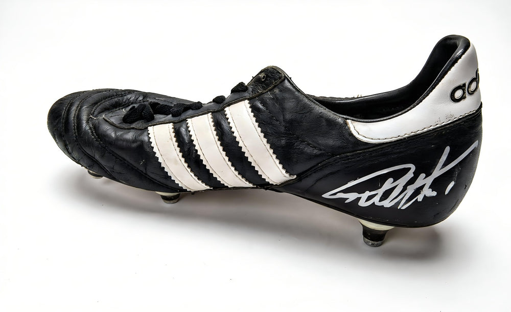 Geoff Hurst Signed adidas 1966 World Cup Boot Hero Relic for Collectors