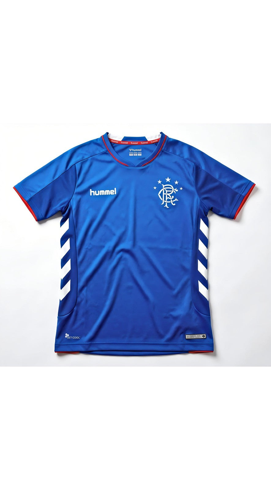 Ally McCoist Autographed Rangers Shirt Scottish Football Icon Soccer