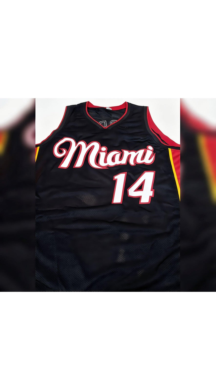 Tyler Herro Signed Jersey Beckett Auth Heat Star Rising Basketball