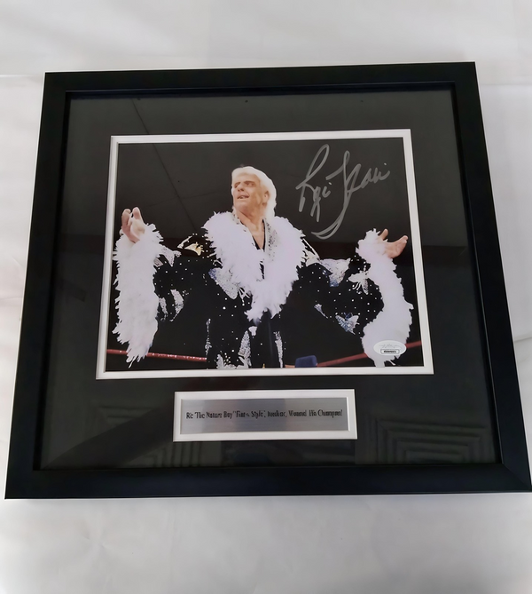 Ric Flair Signed Autographed 8x10 Photo JSA Authentic WWE WCW Legend