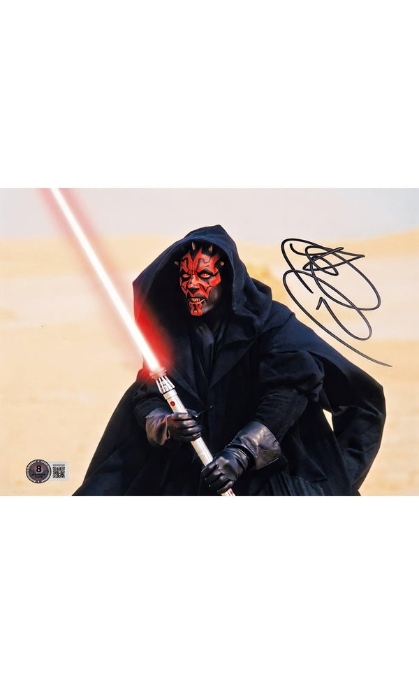 Ray Park Autographed STAR WARS Episode I The Phantom Menace 8x10 Photo