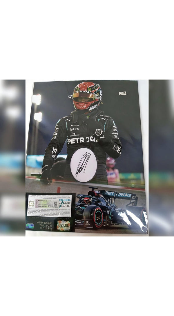 George Russell Autographed 16x12 Photo Formula 1 Memorabilia for Fans