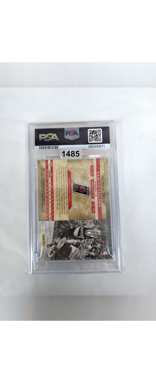 2012-13 Panini Gold Standard ديميان ليلارد مبتدئ RC بلايزرز PSA 9 349