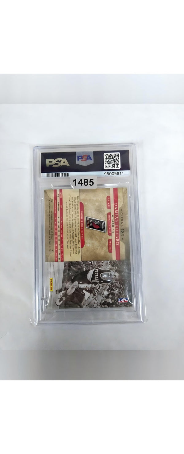 2012-13 Panini Gold Standard Damian Lillard Rookie RC Blazers PSA 9 349