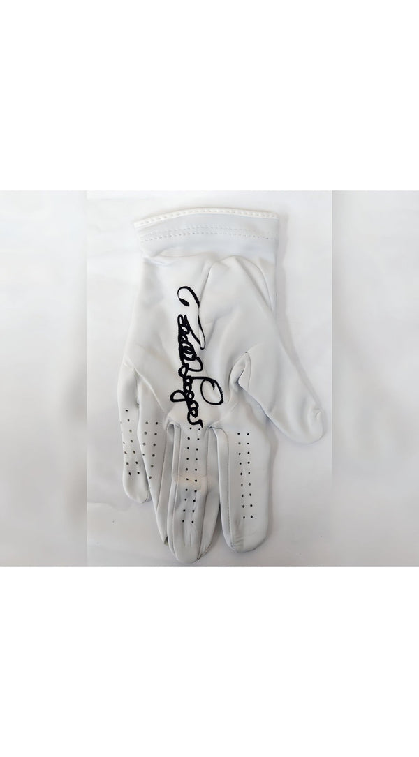 Bernhard Langer Autographed Golf Glove 2x Masters Champion Collectible Item
