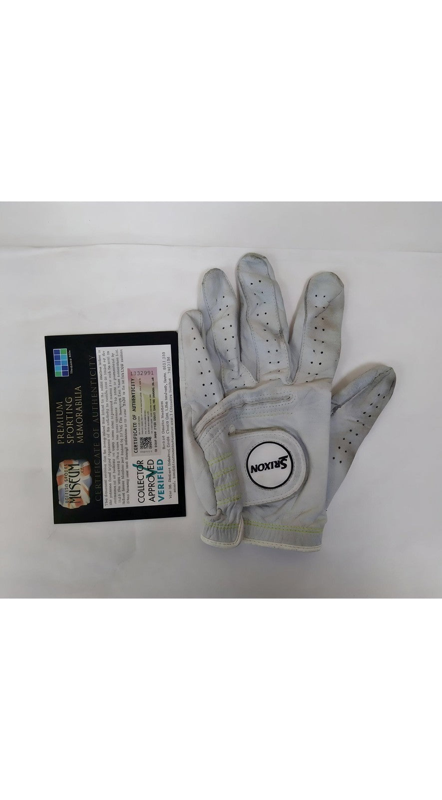 Ian Woosnam Signed Golf Gloves Limited Edition Masters Winner Collectible