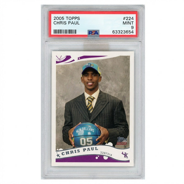 2005-06 Topps Chris Paul Rookie Card #224 PSA 9 MINT Hornets RC