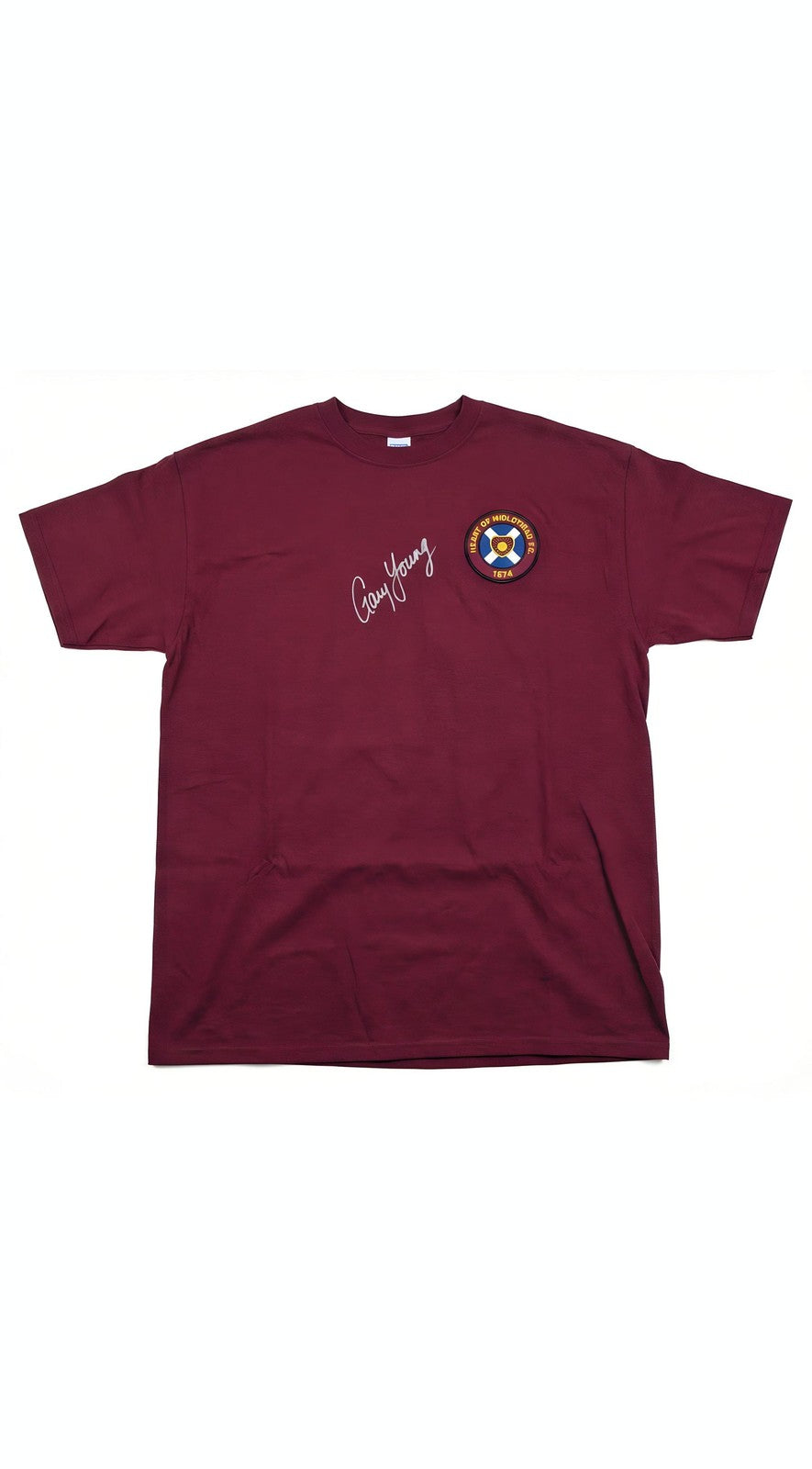 Alex Young Signed Hearts Shirt The Golden Vision Club Legend Memorabilia