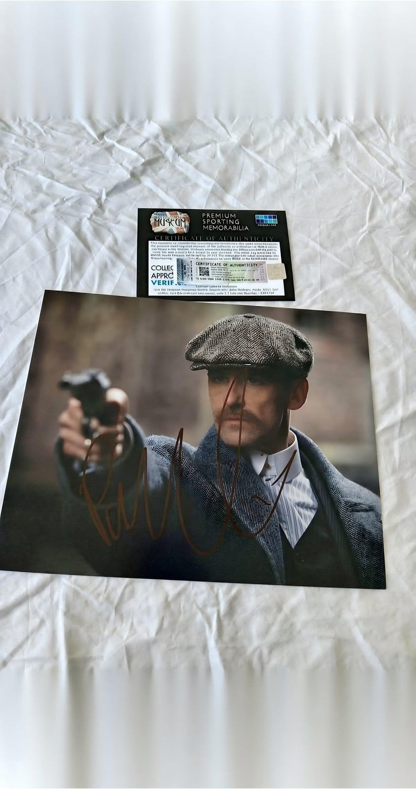 Authentic Signed Peaky Blinders Picture with Cast Autographs - Fan Must-Have