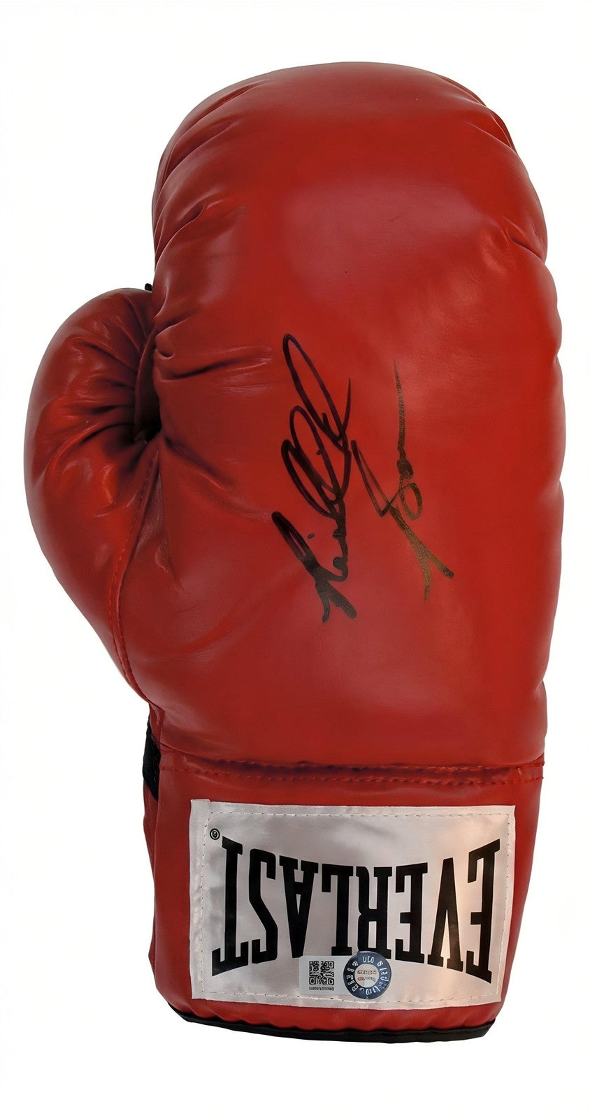 Riddick Bowe Signed Everlast Boxing Glove Schwartz Boxing Memorabilia