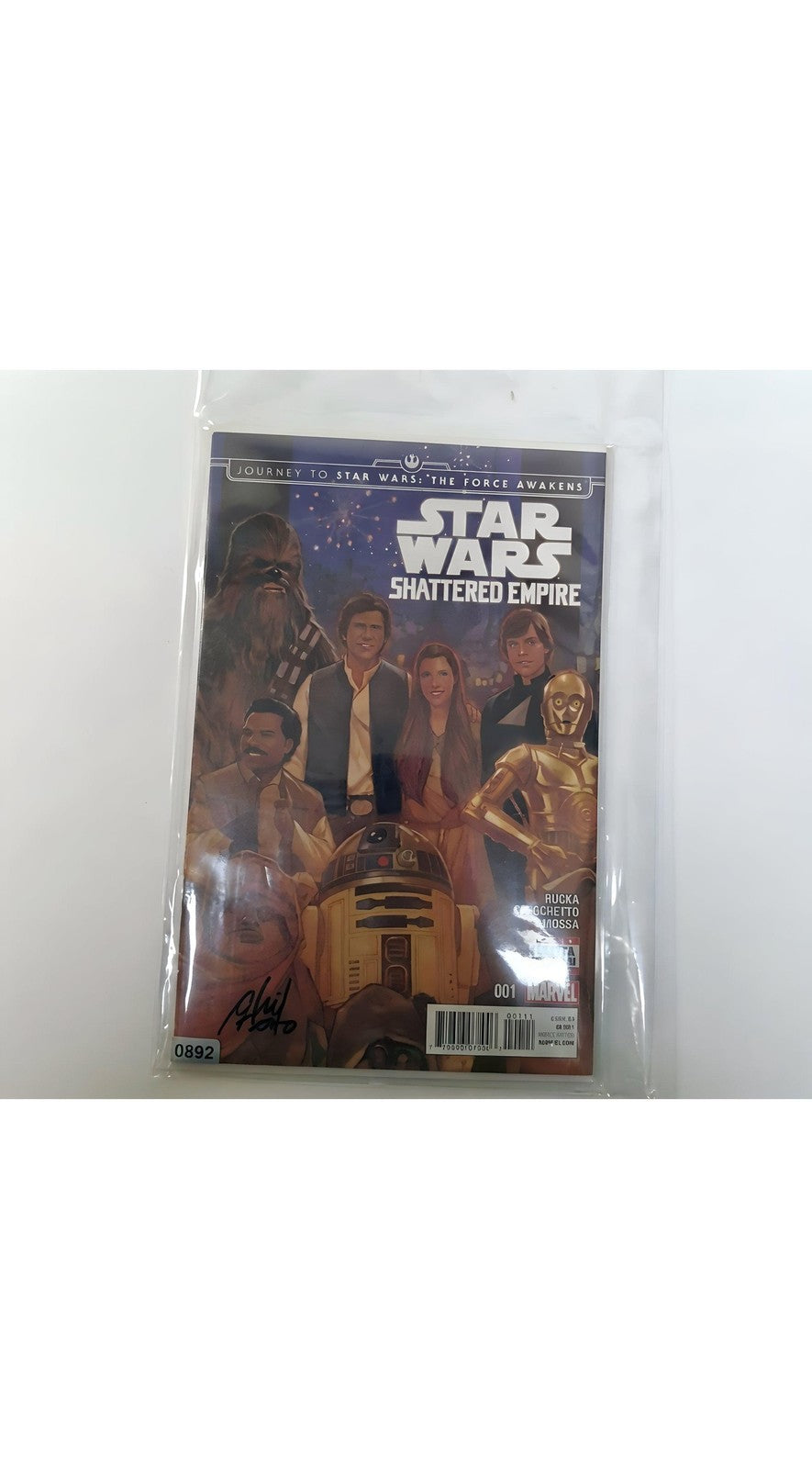 Journey to Star Wars The Force Awakens 1 CGC 9.8 Marvel Collectors Gem
