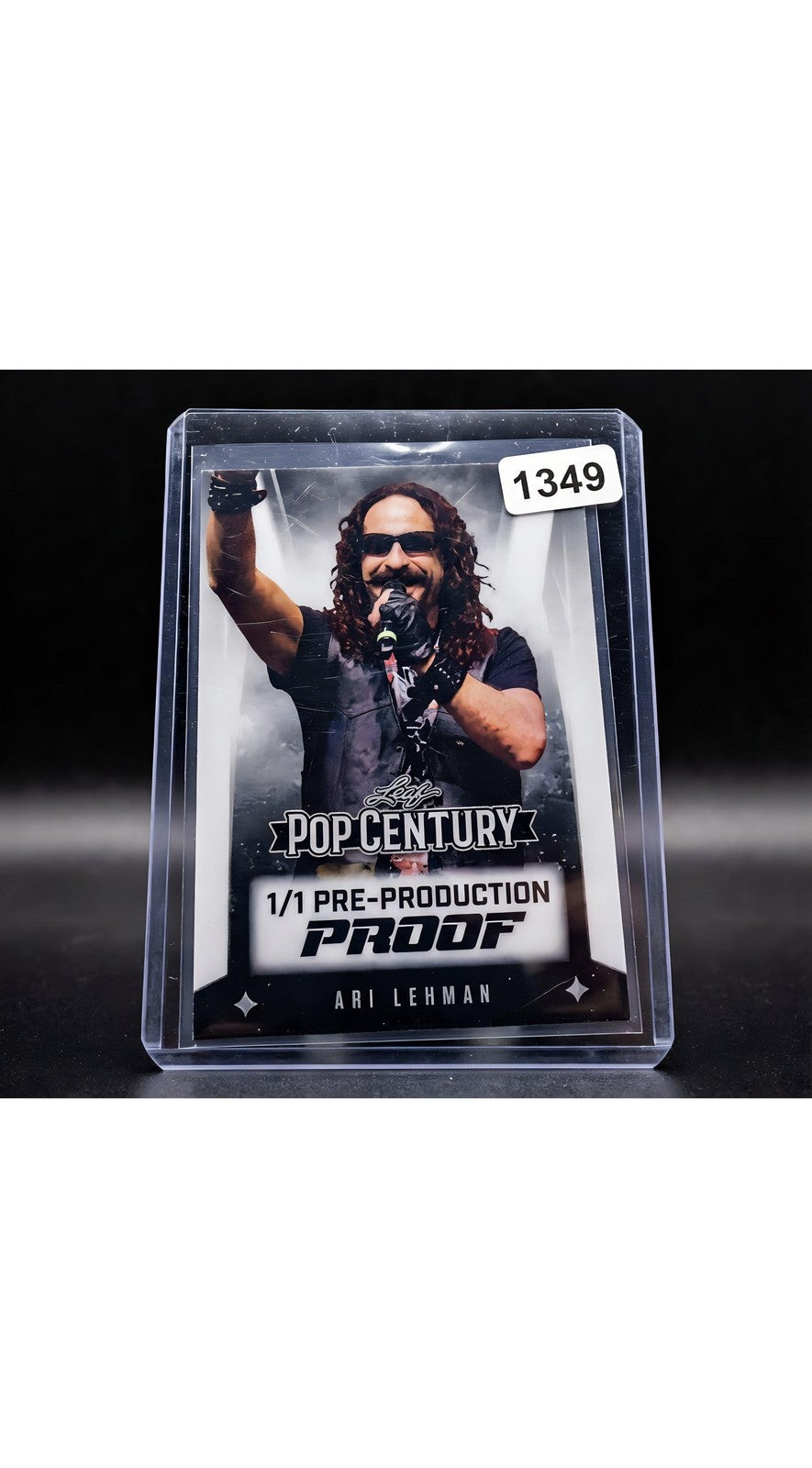 2025 Leaf Pop Century Ari Lehman Silver Proof 1/1 Friday the 13th Jason Voorhees