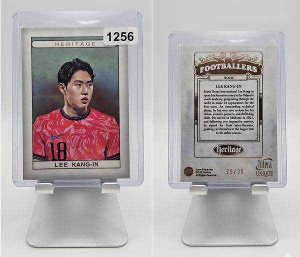 2024 Futera Unique Lee Kang-in HERITAGE QUARTZ Parallel /35 #HG044 Korea PSG