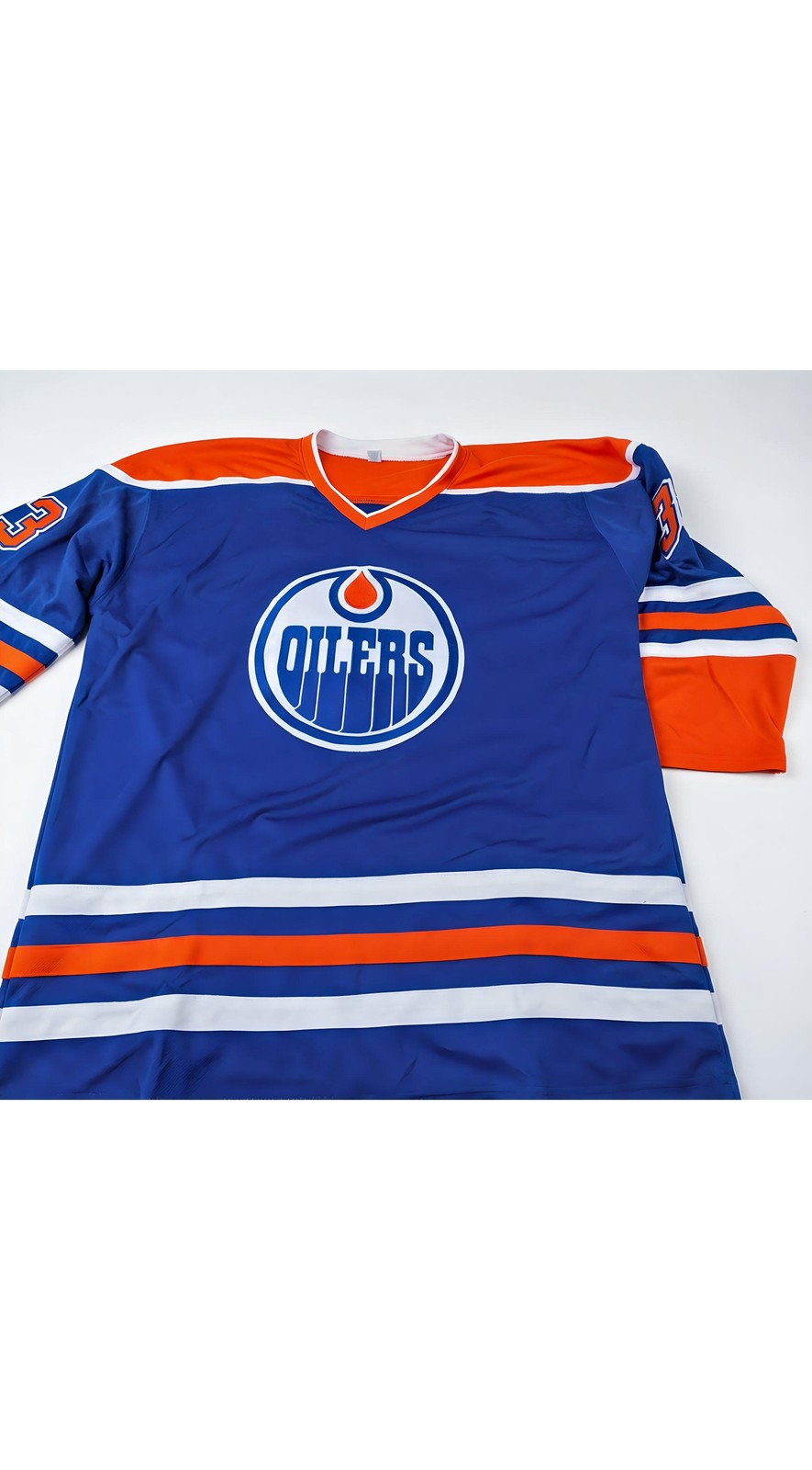 Grant Fuhr Signed Jersey Inscribed HOF 03 Hockey JSA Authentic Elite