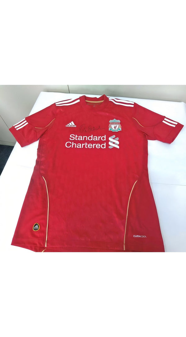 Robbie Fowler Autographed Liverpool Shirt Anfield Icon Premier League Star
