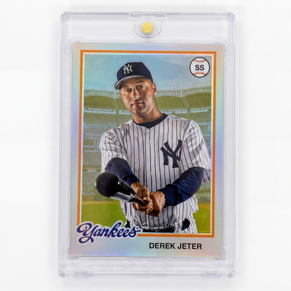 2022 Topps Archives Derek Jeter #126 Green Parallel 01/48 NY Yankees Rare