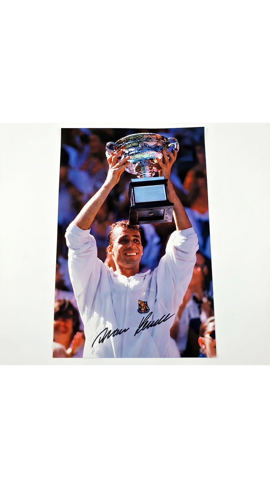 Ivan Lendl Signed 16x12 Photo Grand Slam Champion Tennis Great Memorabilia