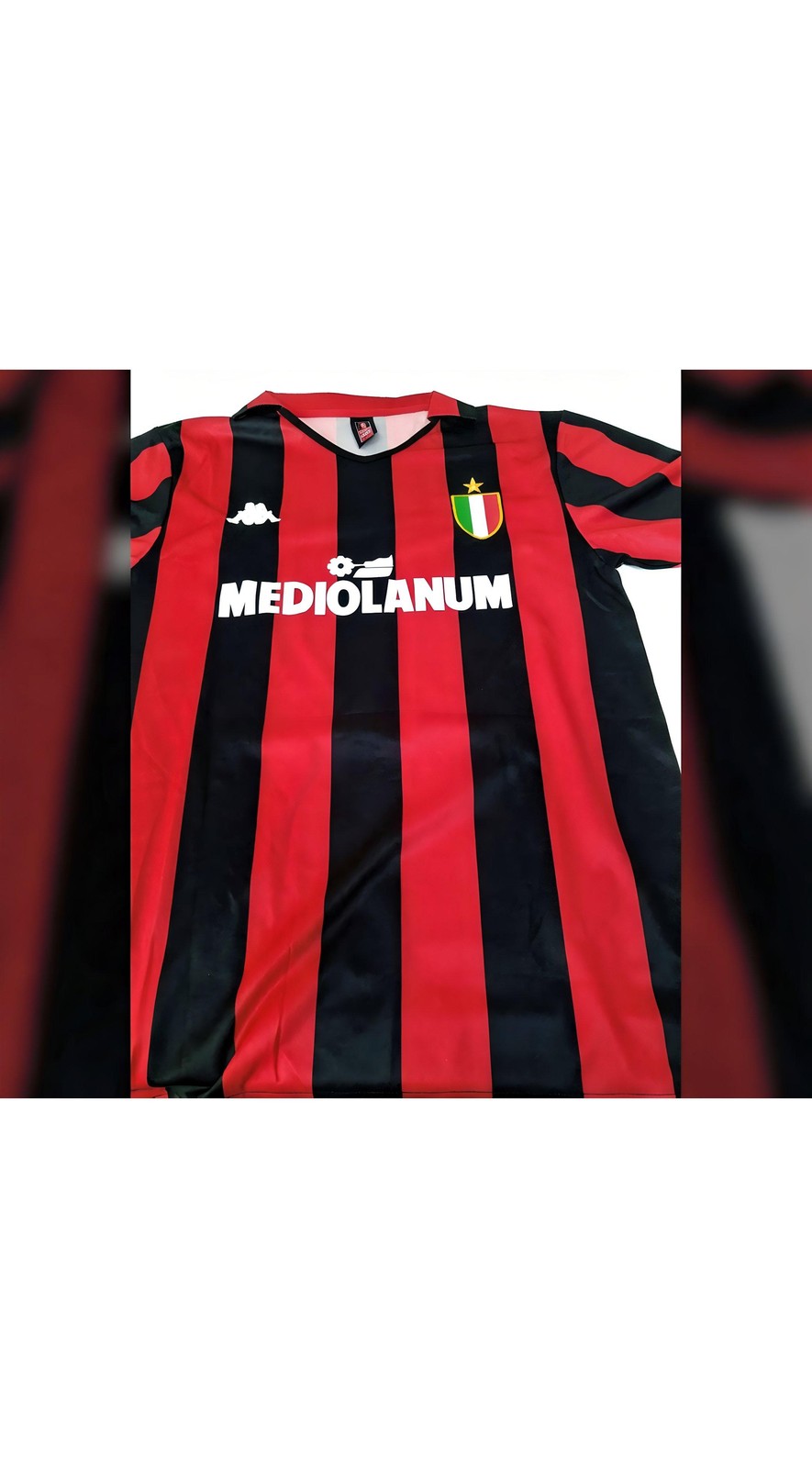 Ruud Gullit Signed AC Milan Adidas Jersey Beckett Dutch - With Frame