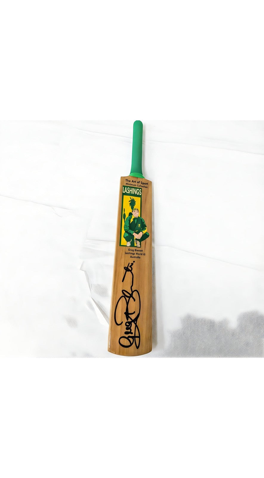 Greg Blewett Autographed Cricket Collectible for True Aussie Test Fans