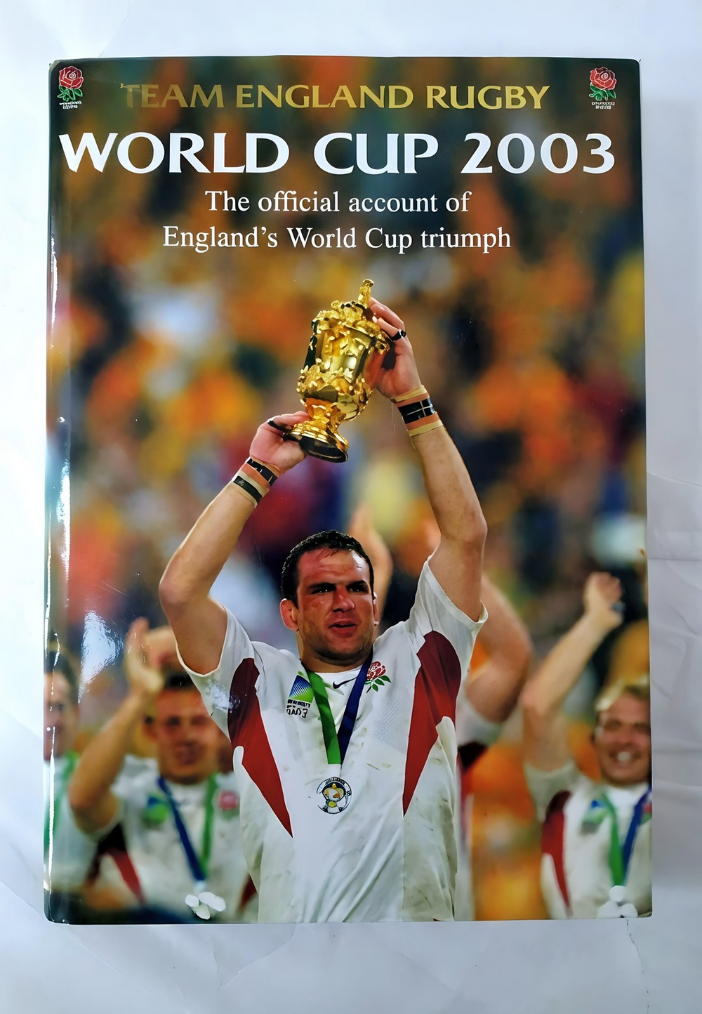 Martin Johnson Signed World Cup 2003 Rugby Memorabilia Unique Collectible