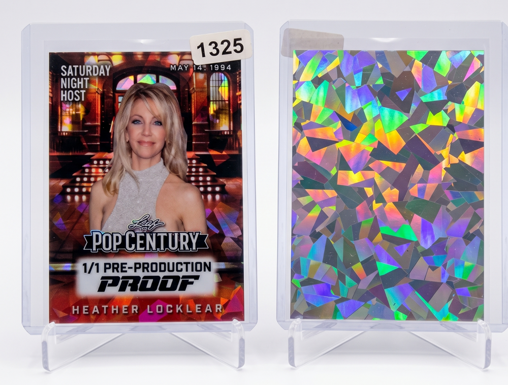 2025 Leaf Pop Century Heather Locklear Saturday Night Host Crystal Proof 1/1