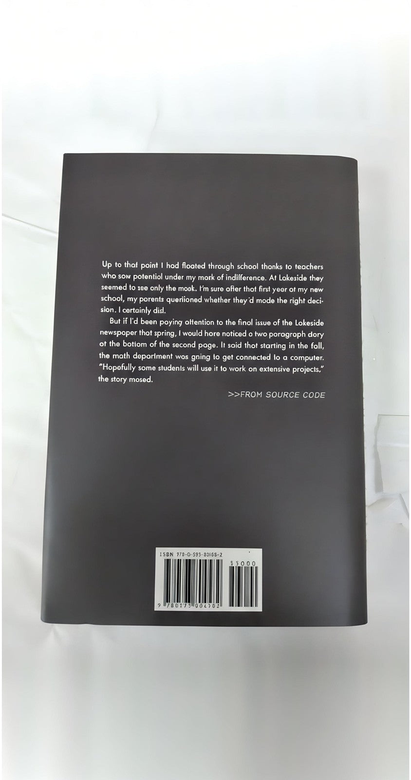 Bill Gates Signed Source Code My Beginnings Hardcover Autograph Tech