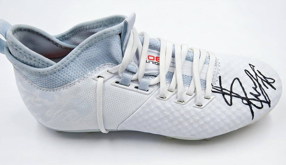 Signed Joao Moutinho Boots Portugal Maestro Autographed Football Memorabilia